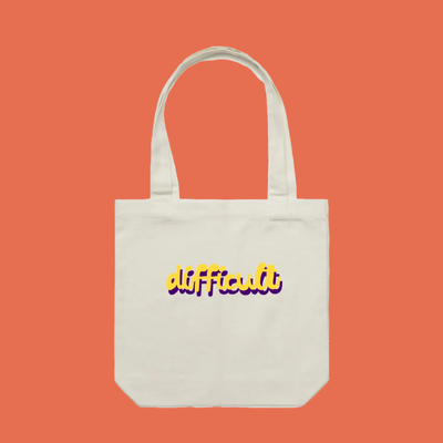 difficult tote - don't obey