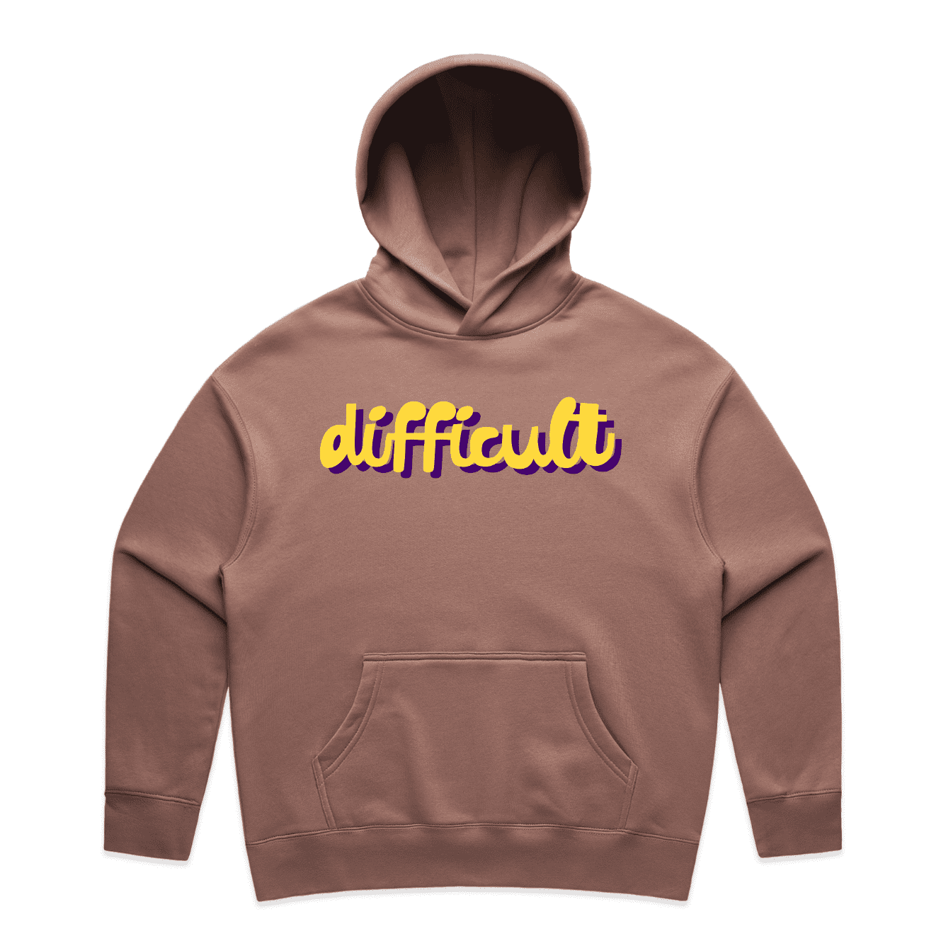"difficult" grace tame - womens - on AS Colour relax hoodie - hazy pink - fthis