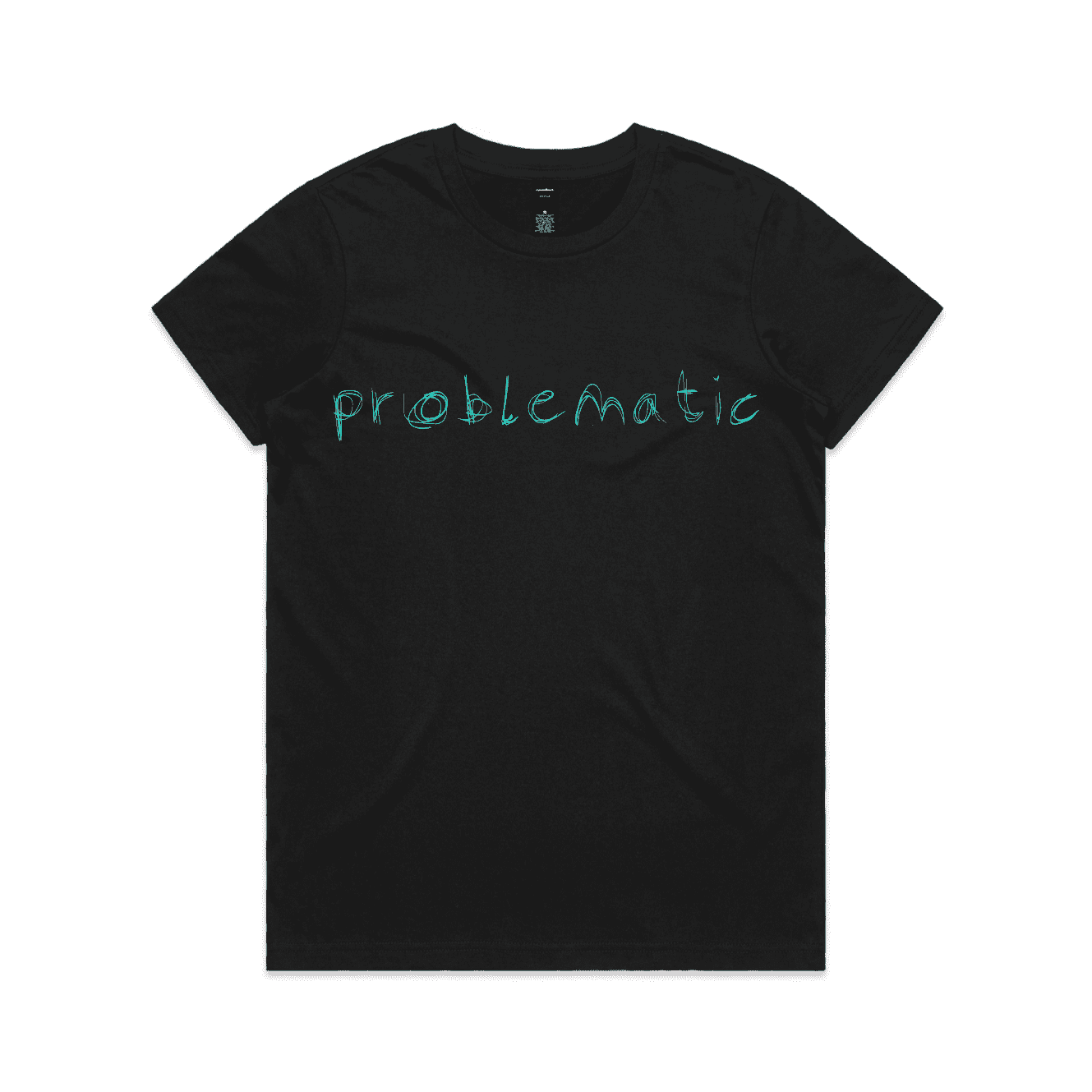 "Problematic" - women's t-shirt in black - fthis