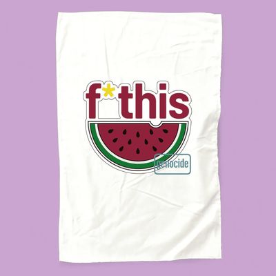 fruity tea towel