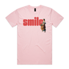 Smile feminist t-shirt in pink — fthis