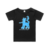 May my dog also attend witchy dog lover baby wee tee in black — fthis