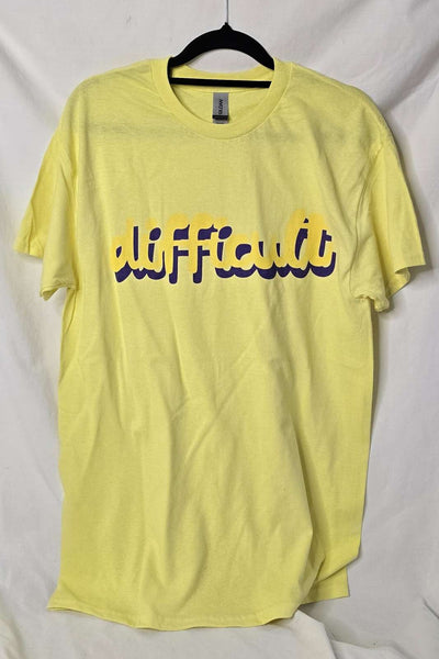 Difficult tee - M - Gildan
