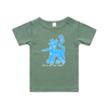 May my dog also attend witchy dog lover baby wee tee in sage — fthis