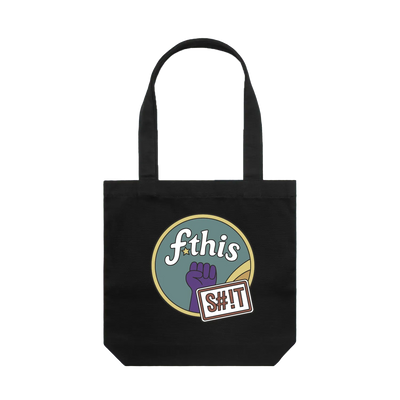 Black front flat lay