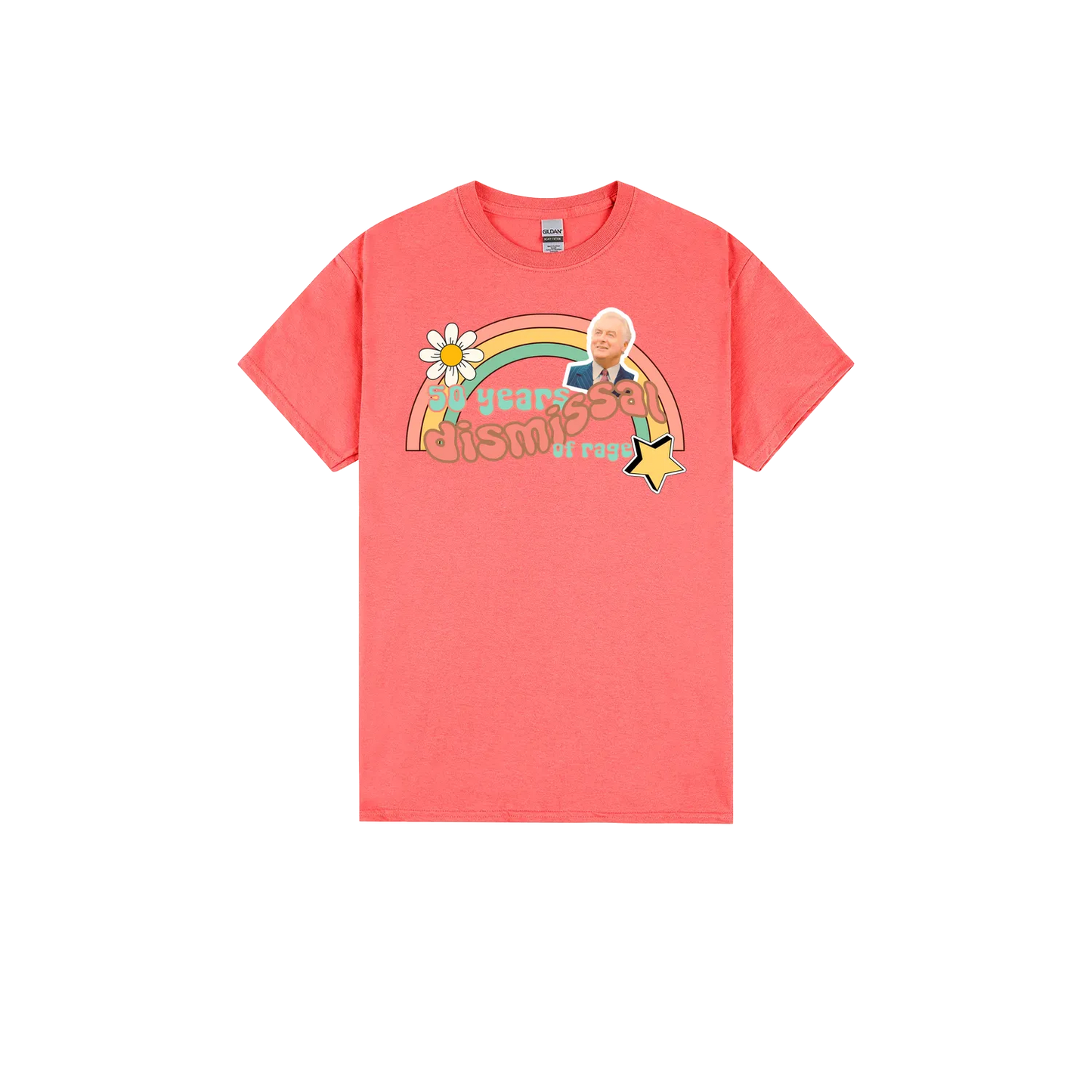 Coral Silk front flat lay