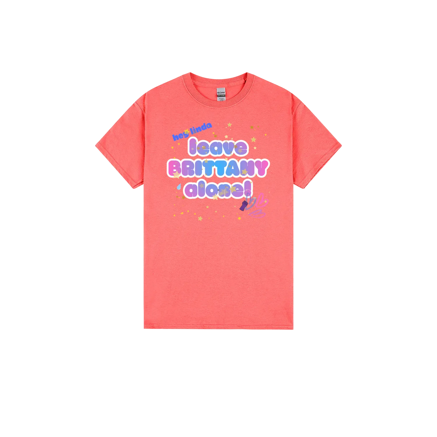 Coral Silk front flat lay