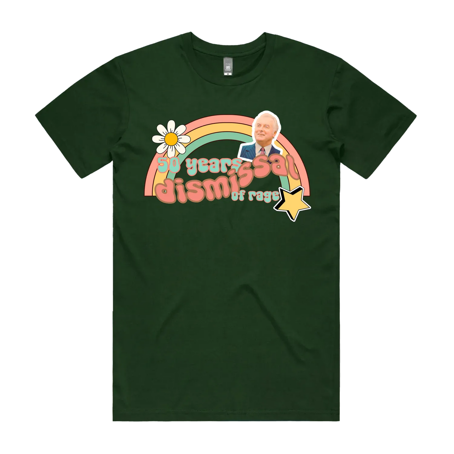 Forest Green front flat lay