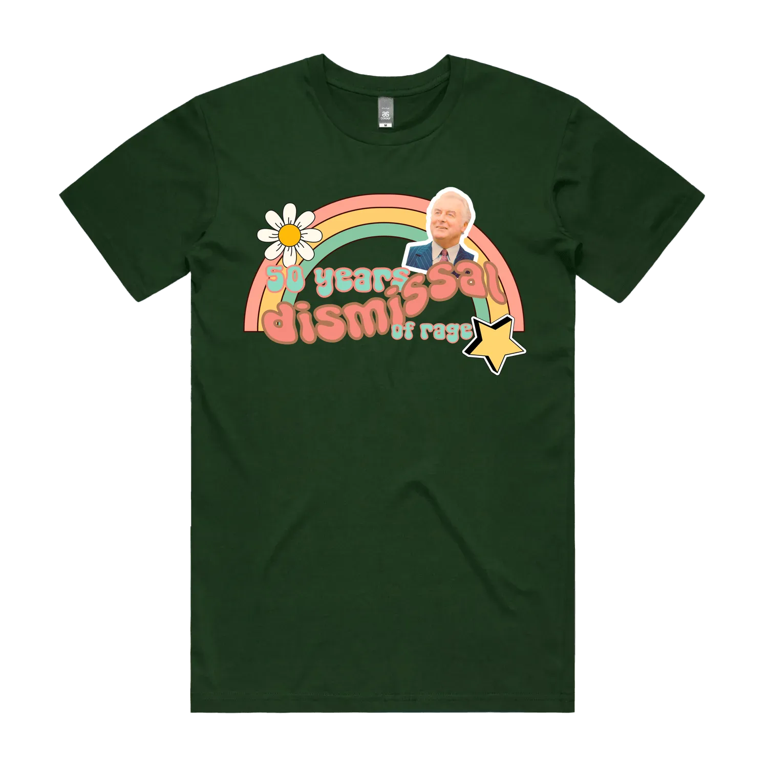 Forest Green front flat lay