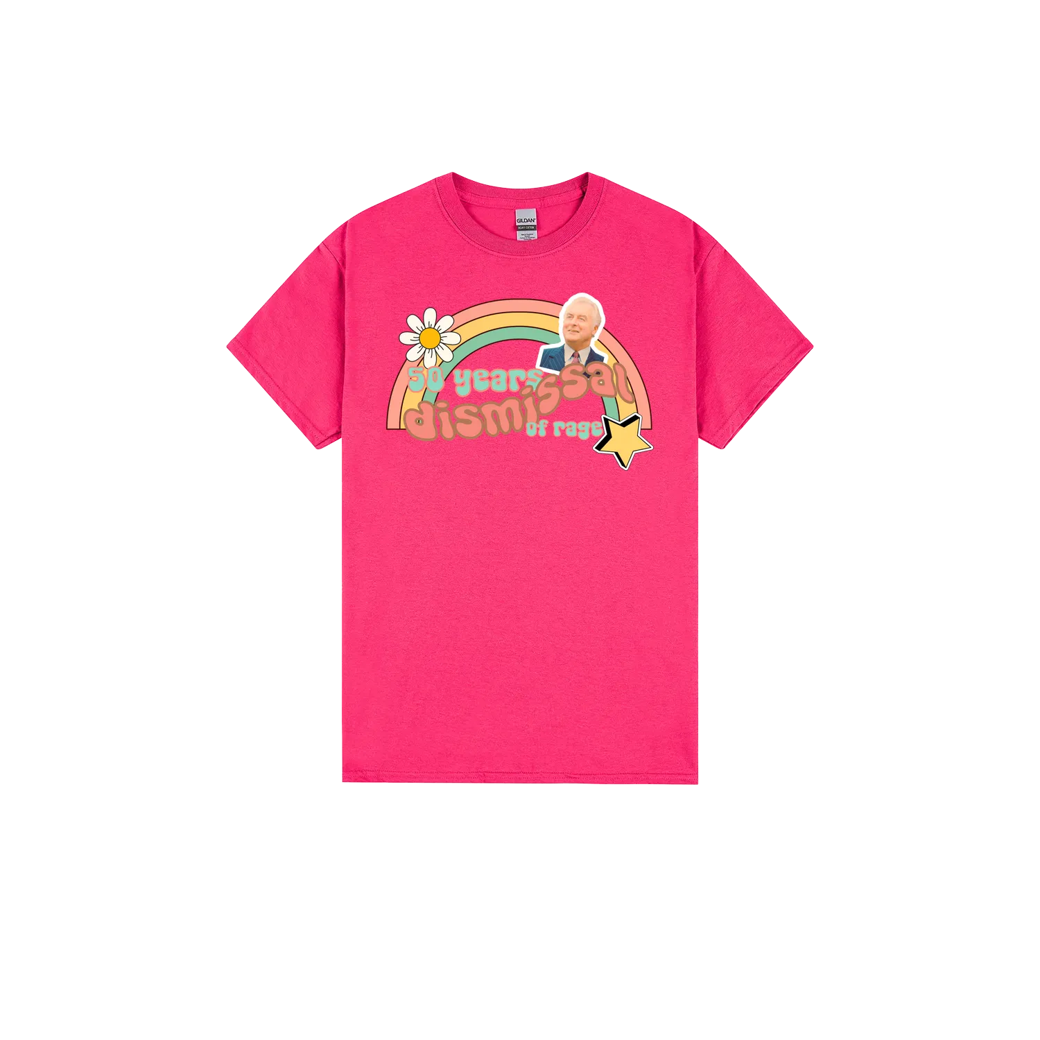 Heliconia front flat lay