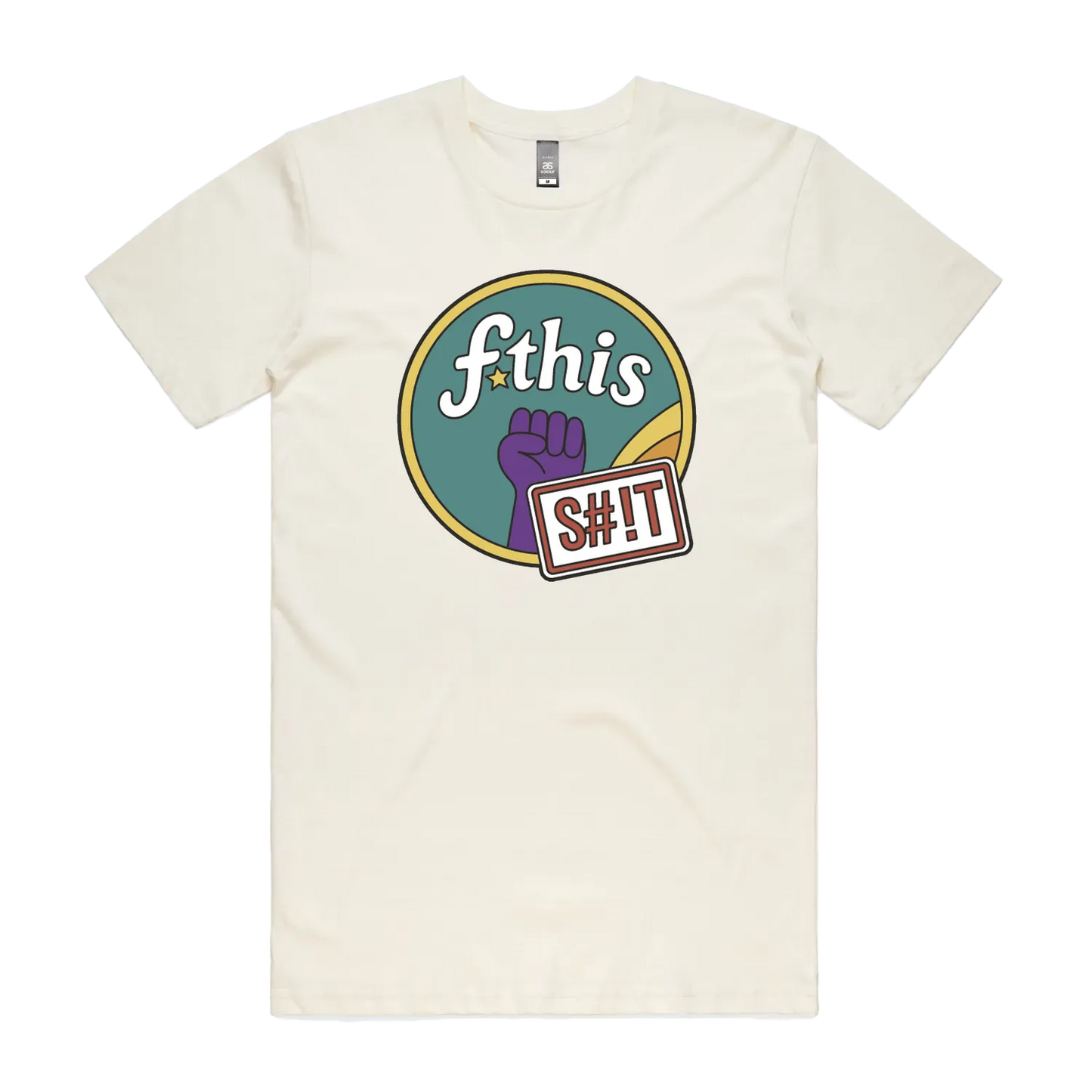 Natural front flat lay