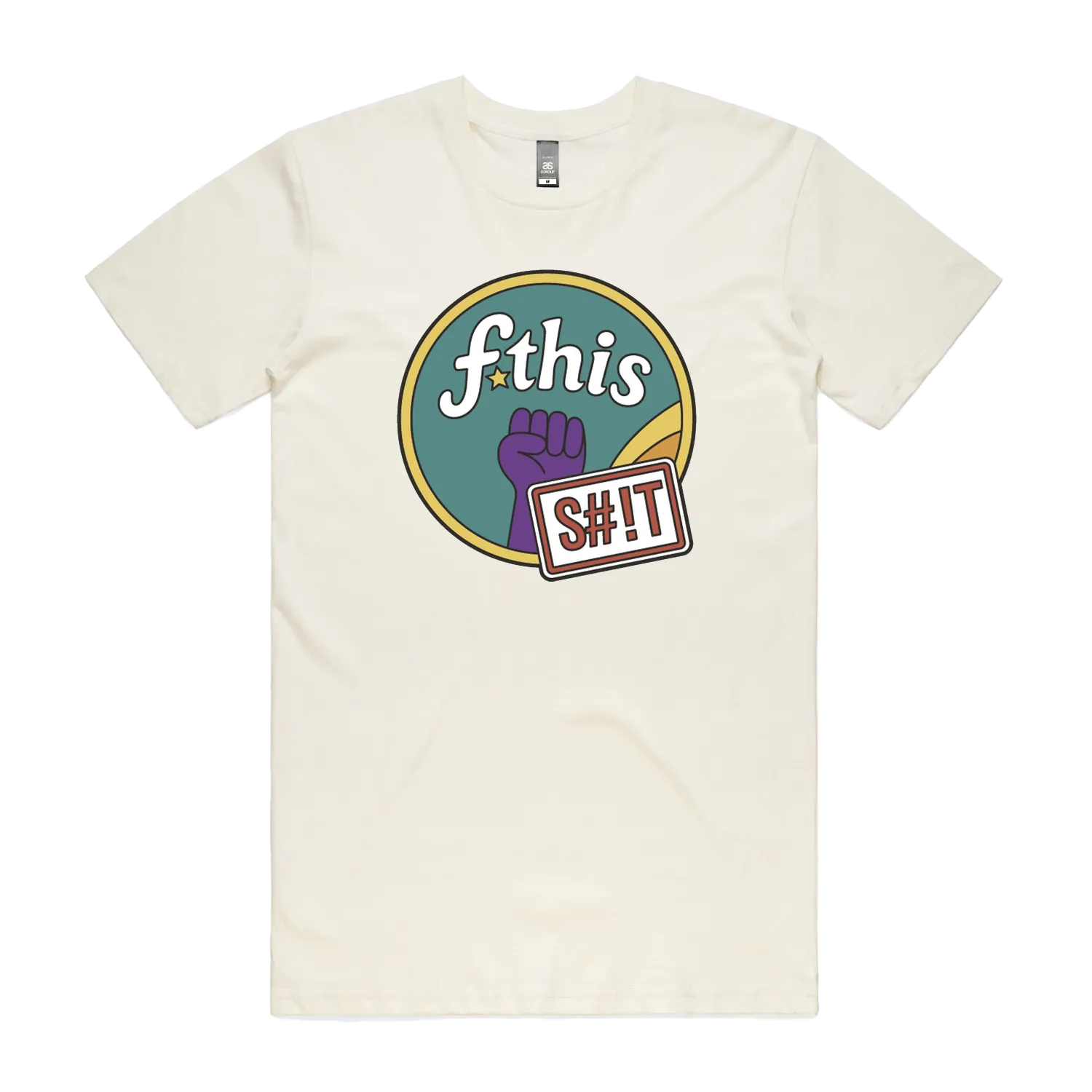 Natural front flat lay