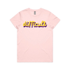 Pink front flat lay