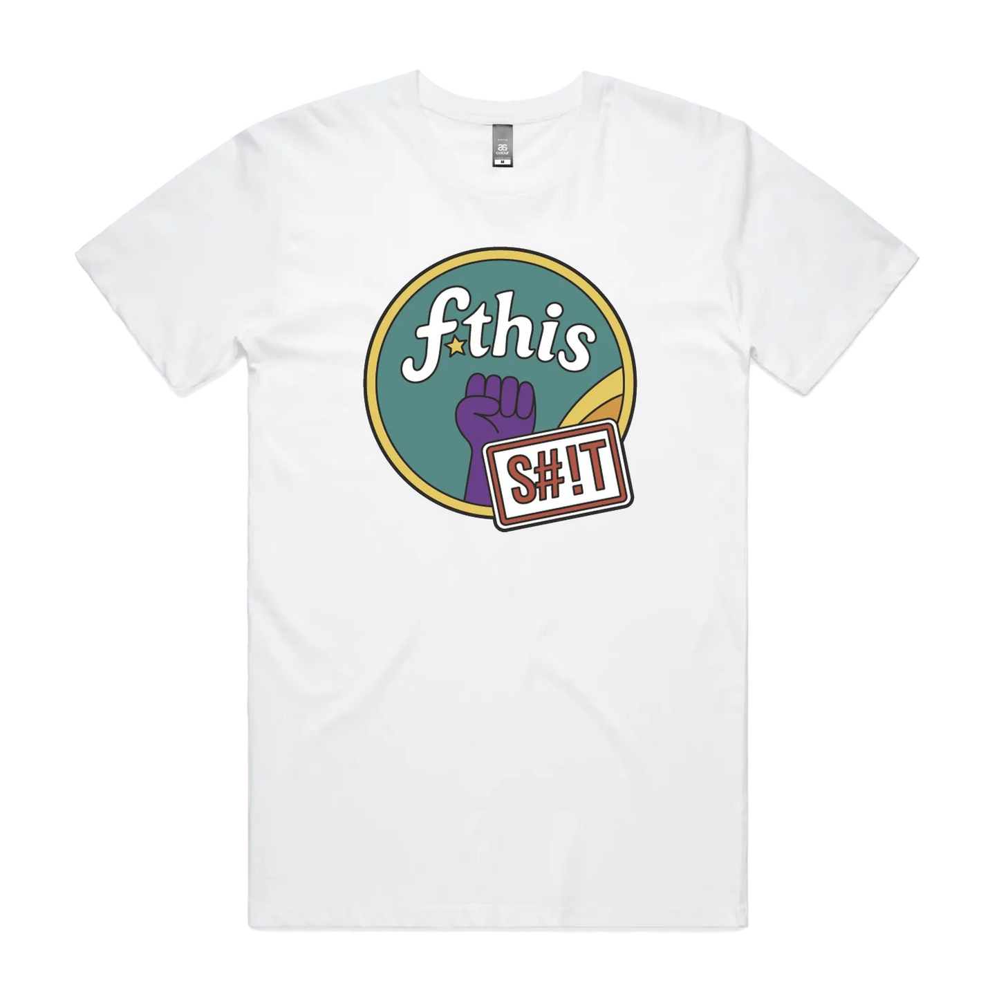 White front flat lay