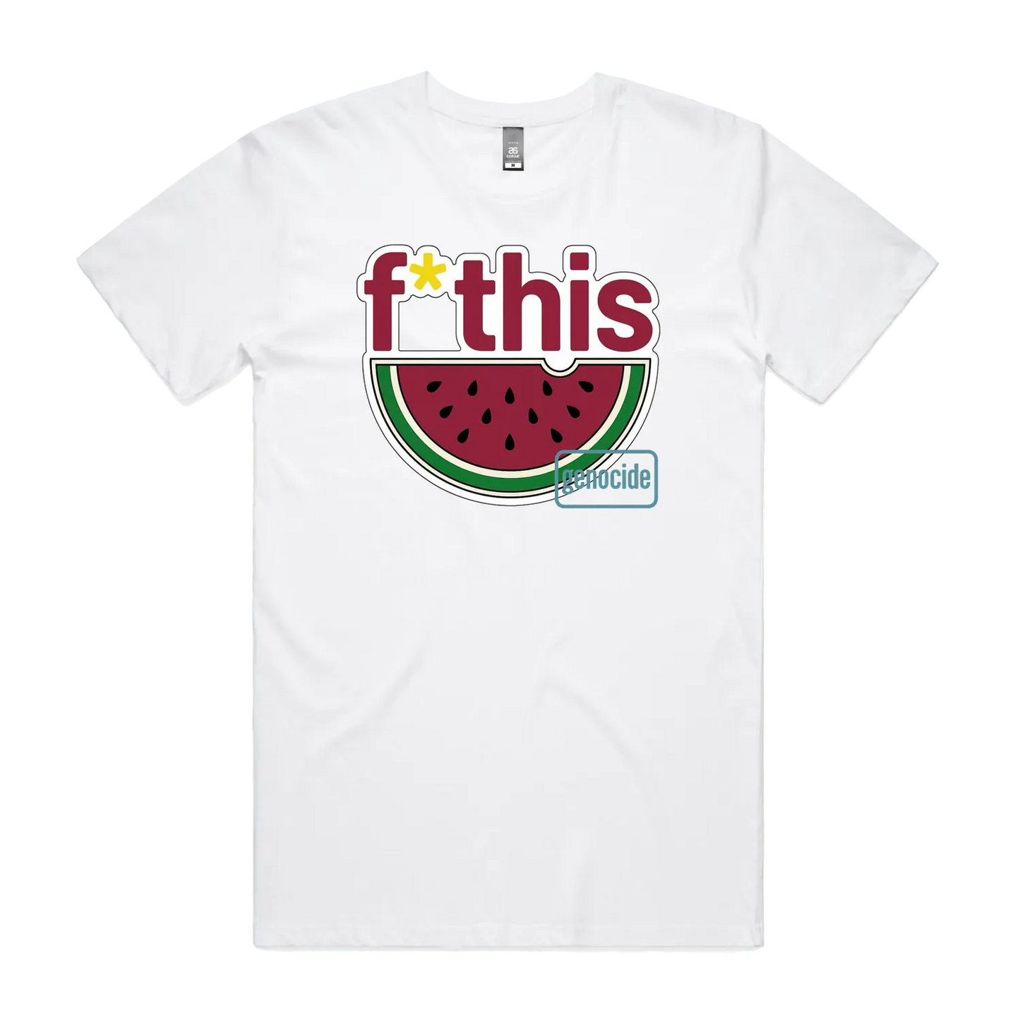 White front flat lay