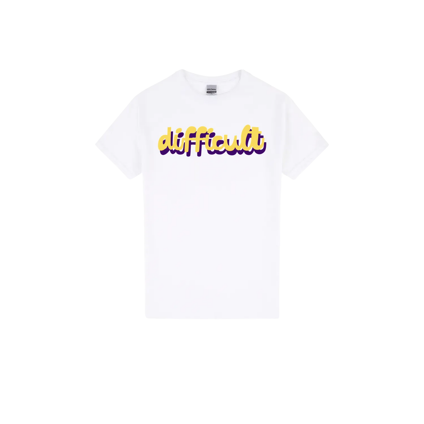 White front flat lay