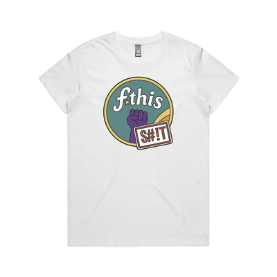 White front flat lay