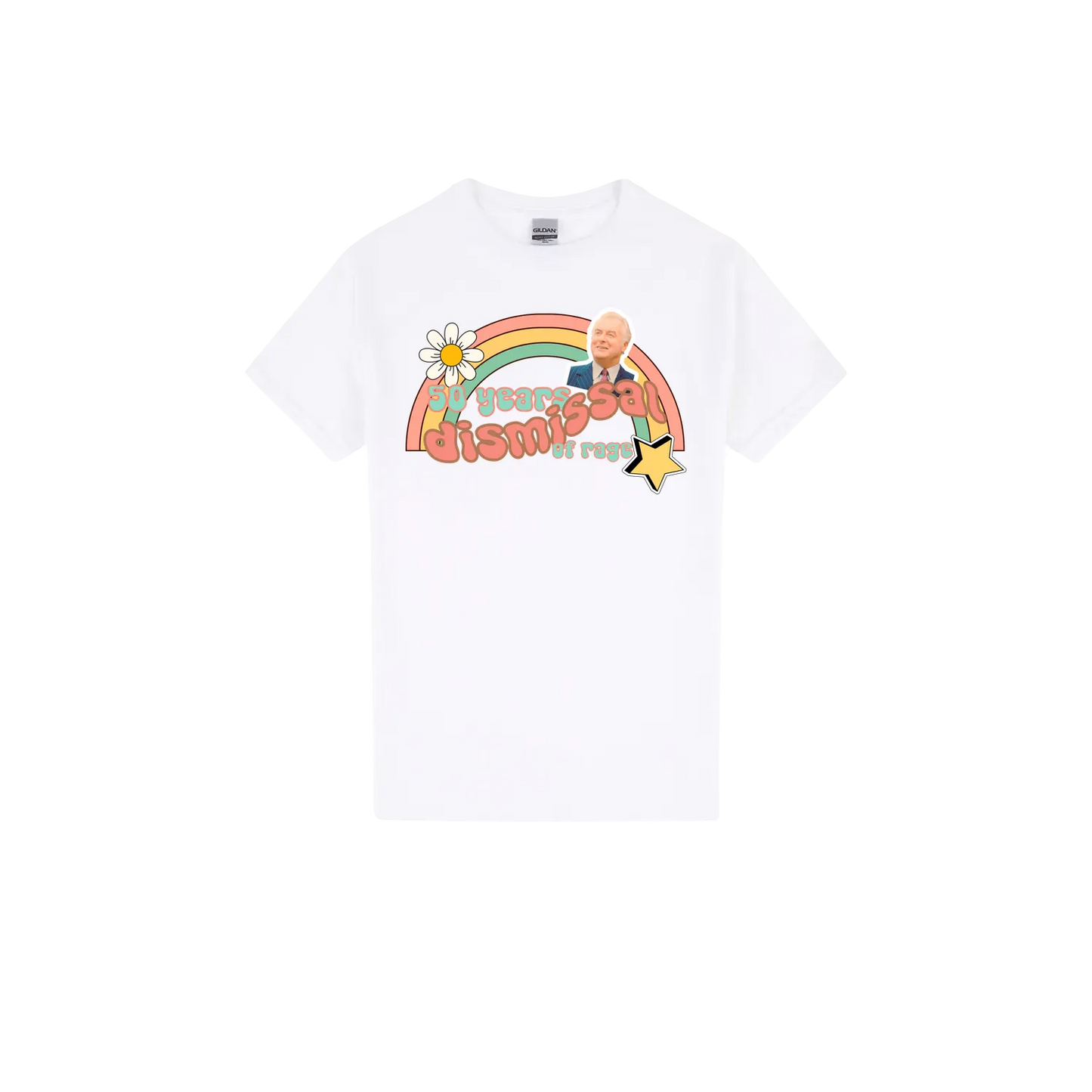 White front flat lay