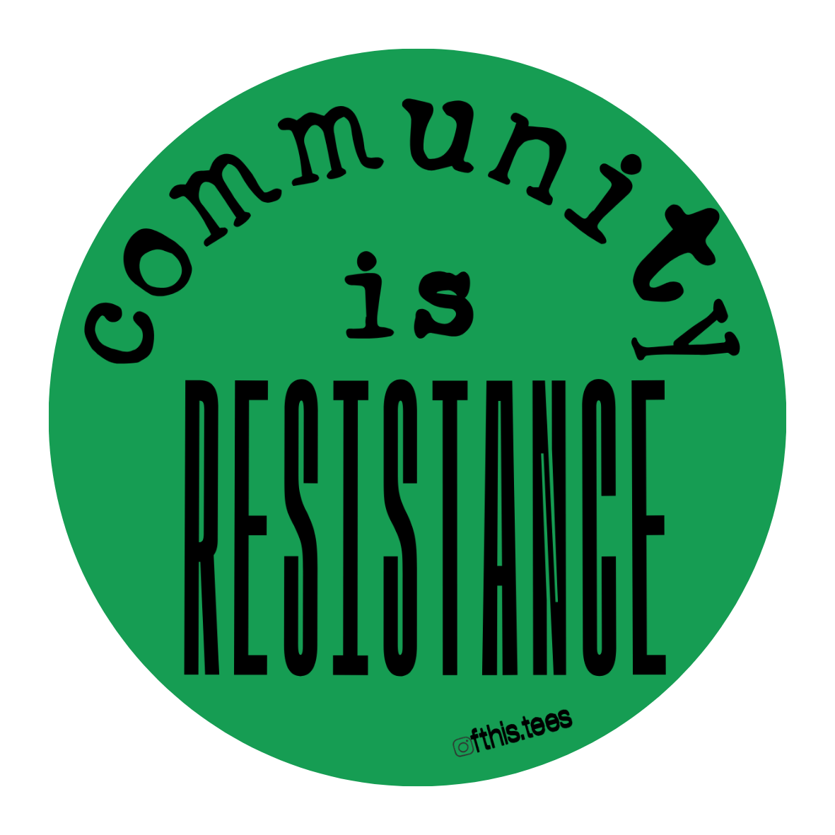 tiny acts of rebellion | anti-fascist sticker pack