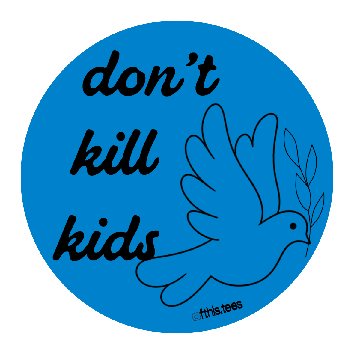 tiny acts of rebellion | anti-war sticker pack