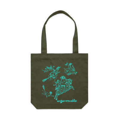 ungovernable | feminist graphic tote
