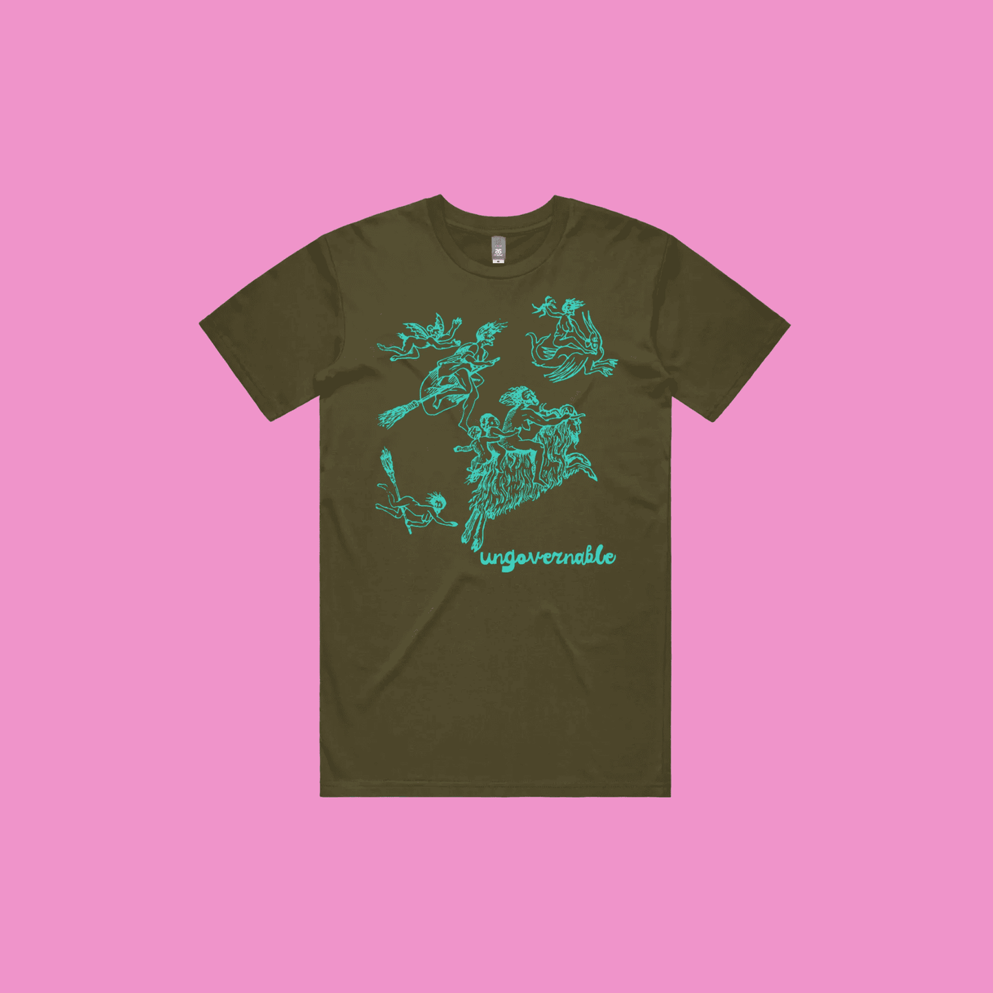 ungovernable | feminist graphic tee - staple