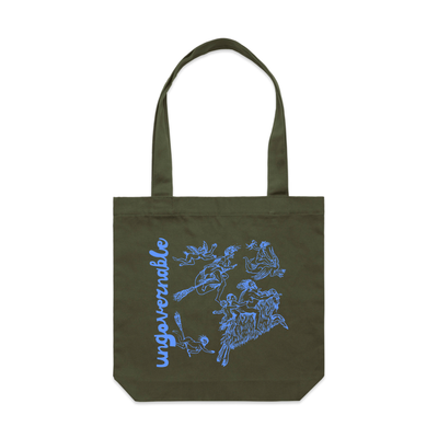 ungovernable | feminist graphic tote