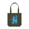 may my dog also attend? | witchy dog lover - canvas tote bag