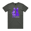 Still single and barren feminist t-shirt in coal, unisex — fthis