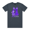 Still single and barren feminist t-shirt in petrol blue, unisex — fthis