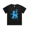may my dog also attend? | witchy dog lover tee – women's boxy t-shirt
