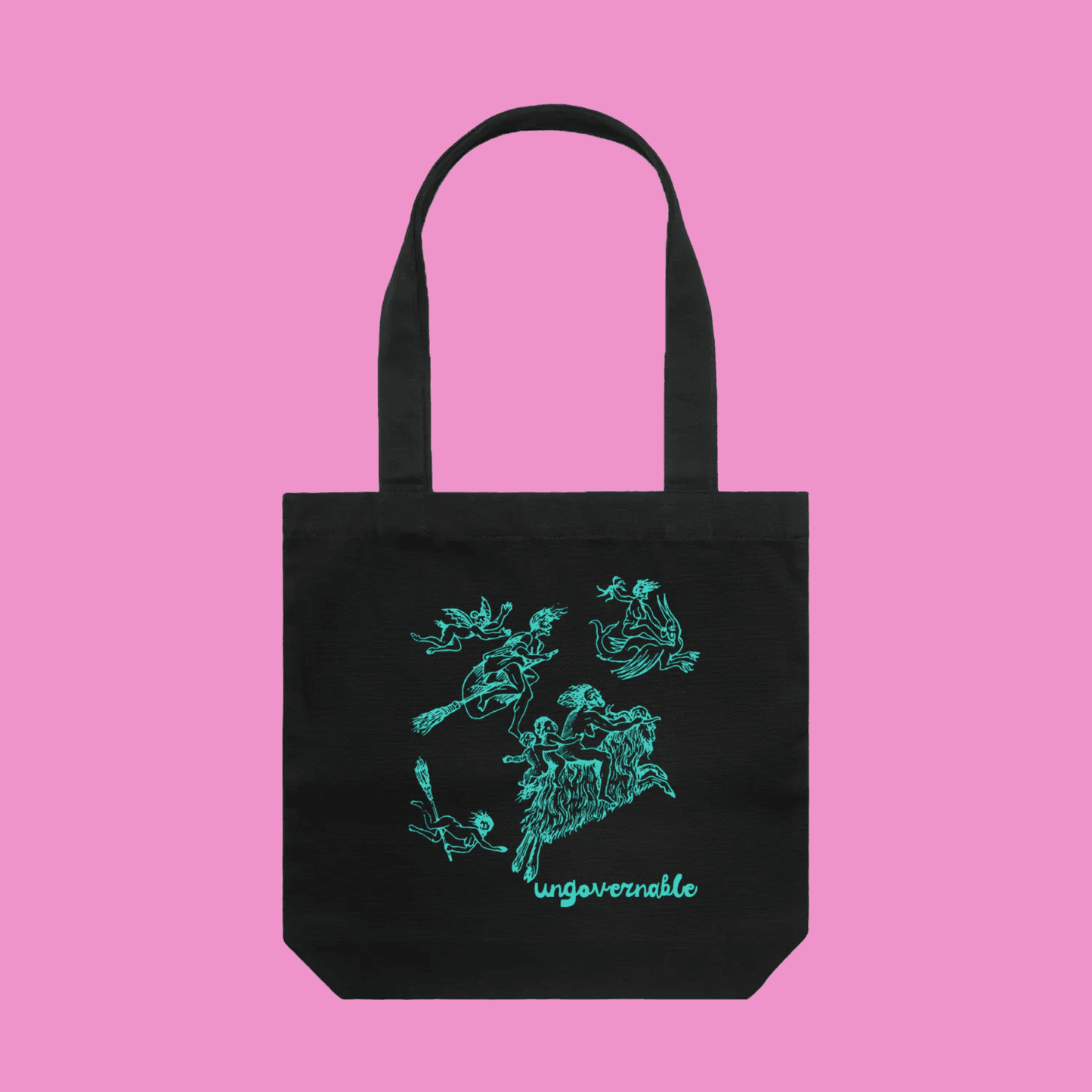 ungovernable | feminist graphic tote