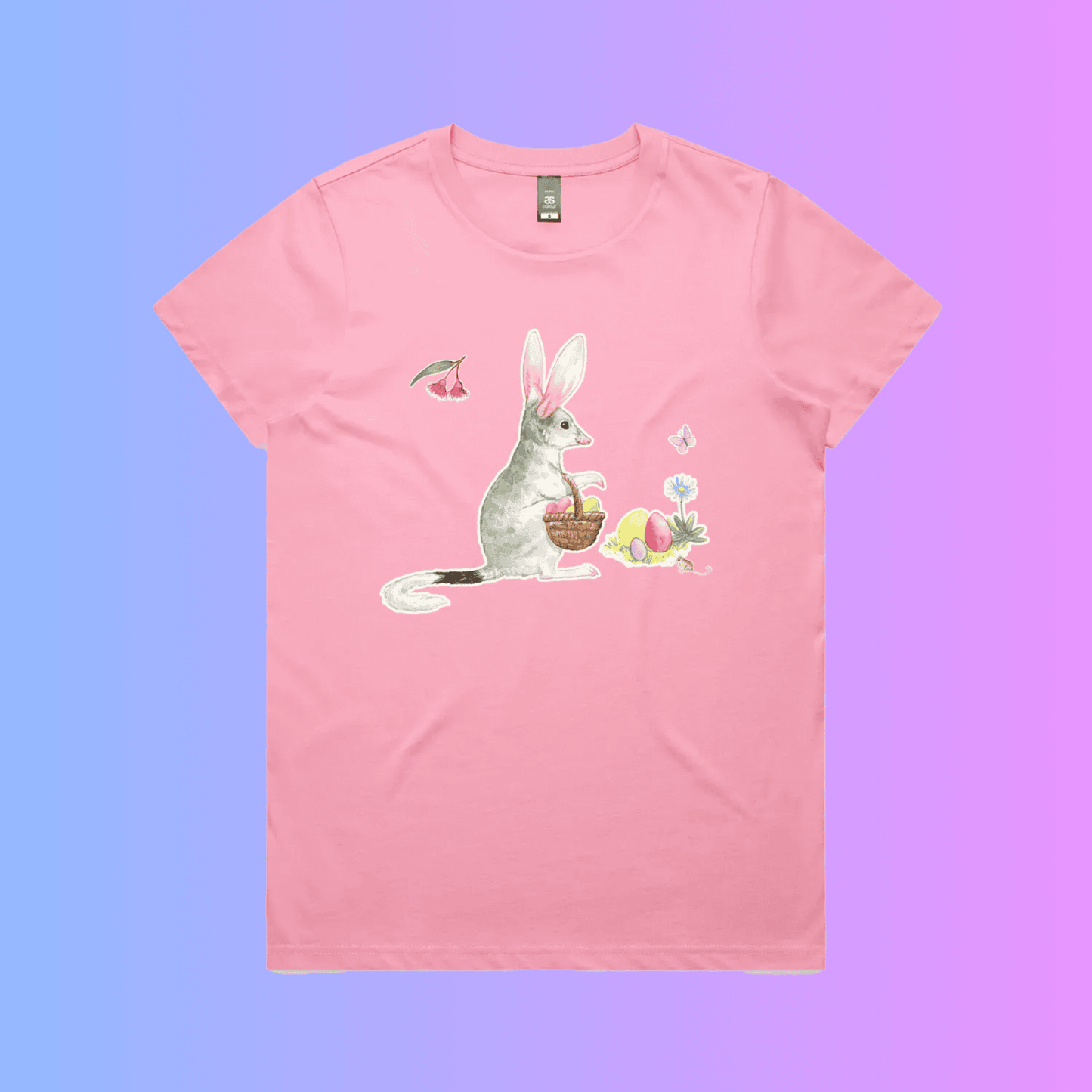easter bilby - adult maple tee - extra colours SPECIAL ORDER closes 26 MARCH