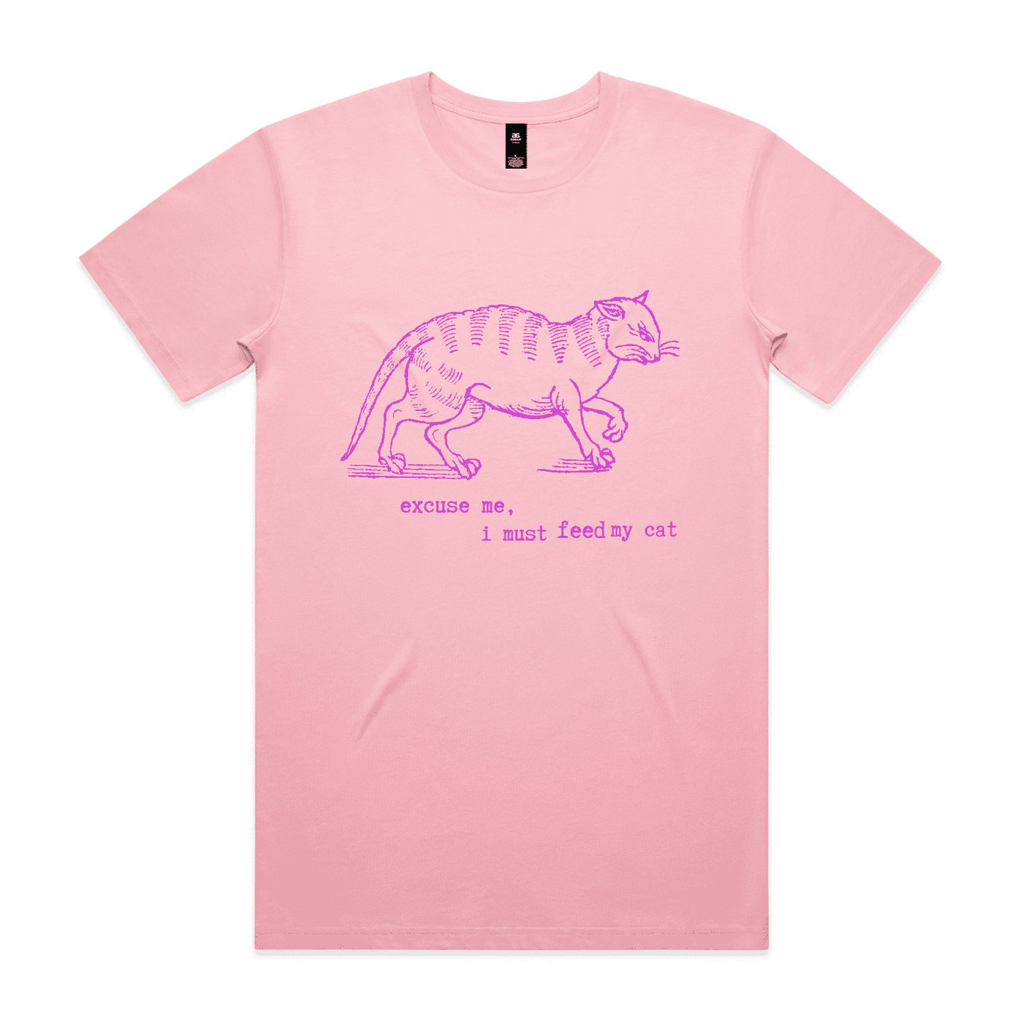 I must feed my cat | vintage design t-shirt - men's regular tee