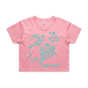 ungovernable | feminist graphic tee - crop