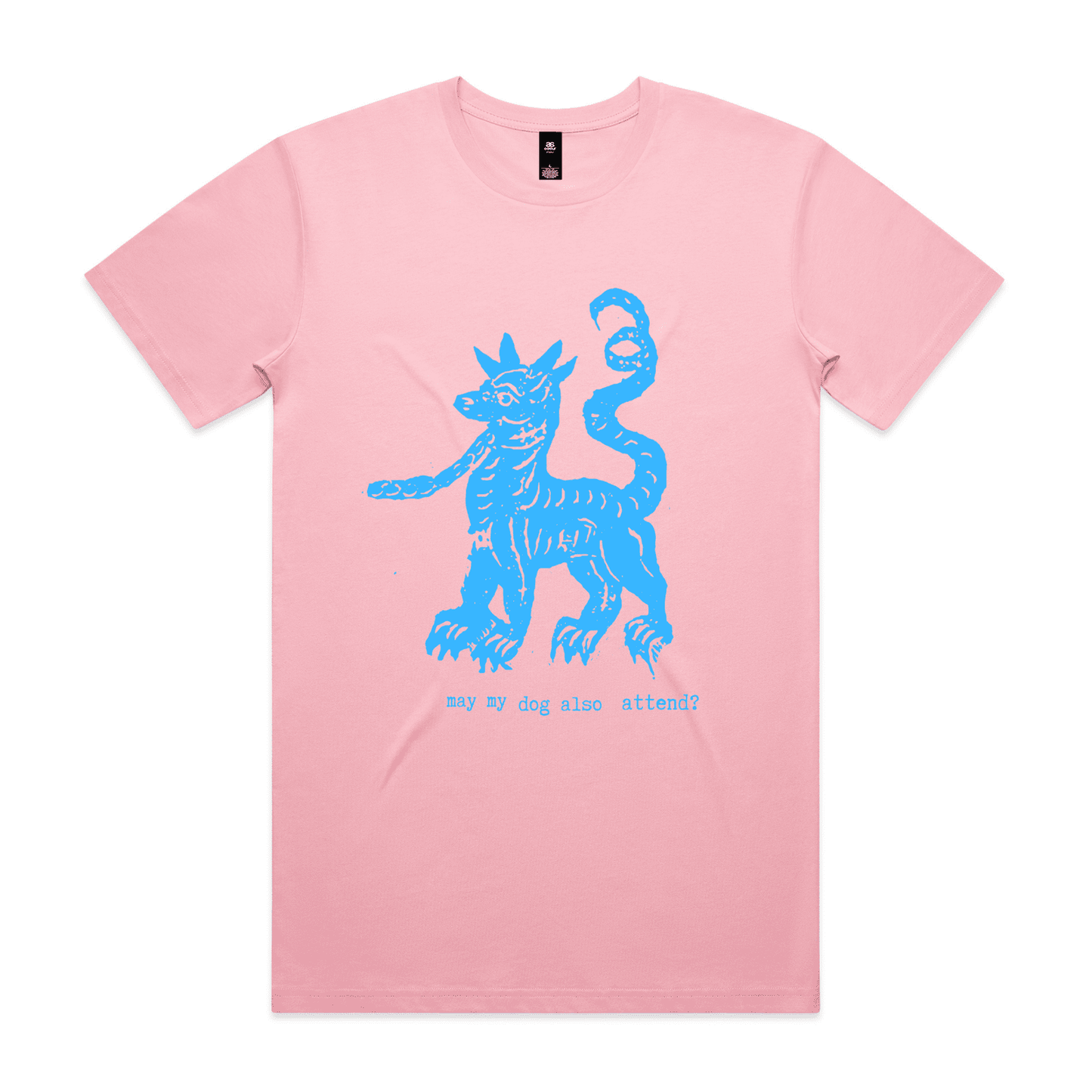 may my dog also attend? | witchy dog lover tee – men's unisex tee