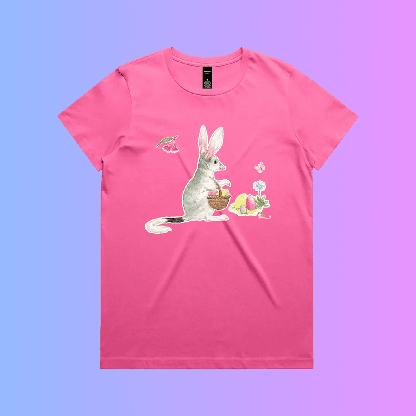 easter bilby - adult maple tee - extra colours SPECIAL ORDER closes 26 MARCH