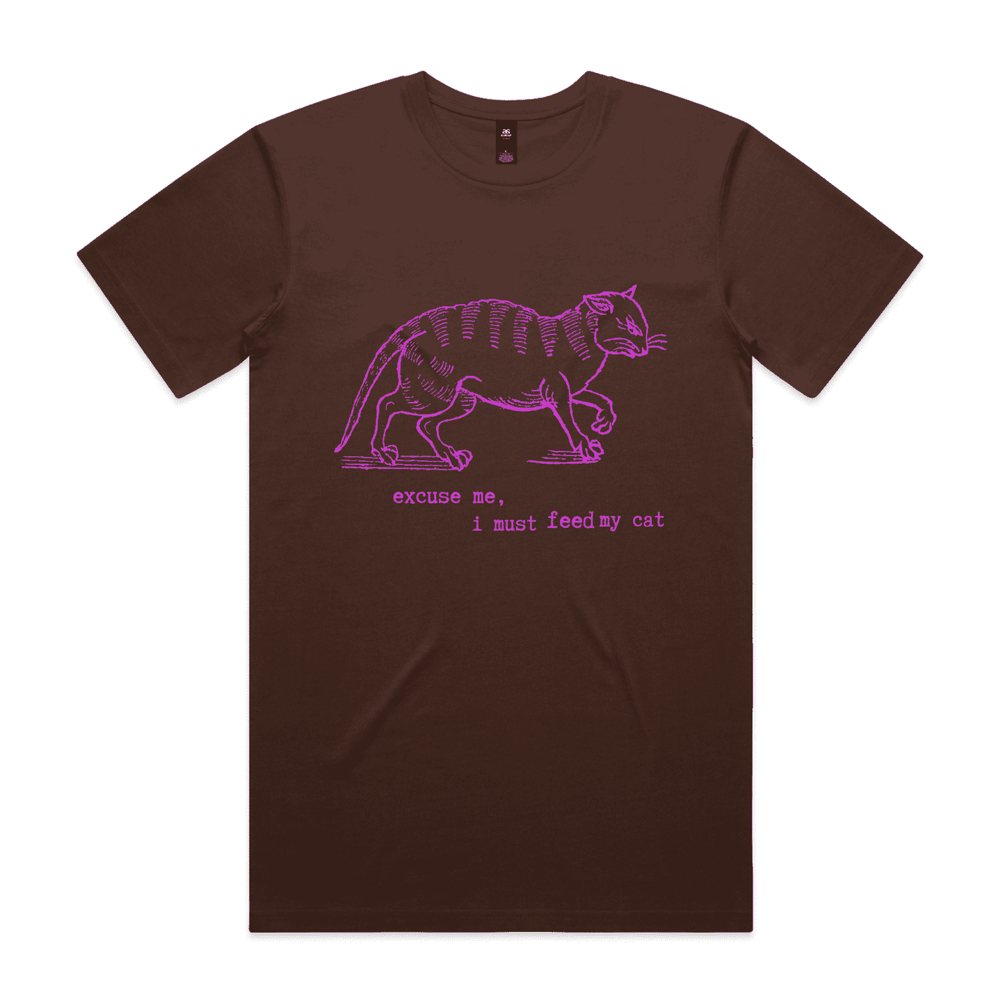 I must feed my cat | vintage design t-shirt - men's regular tee