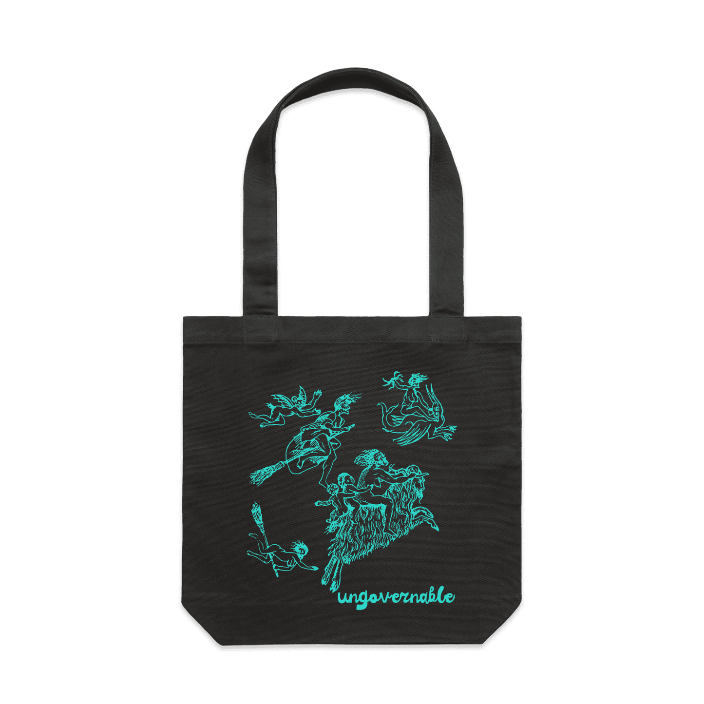 ungovernable | feminist graphic tote