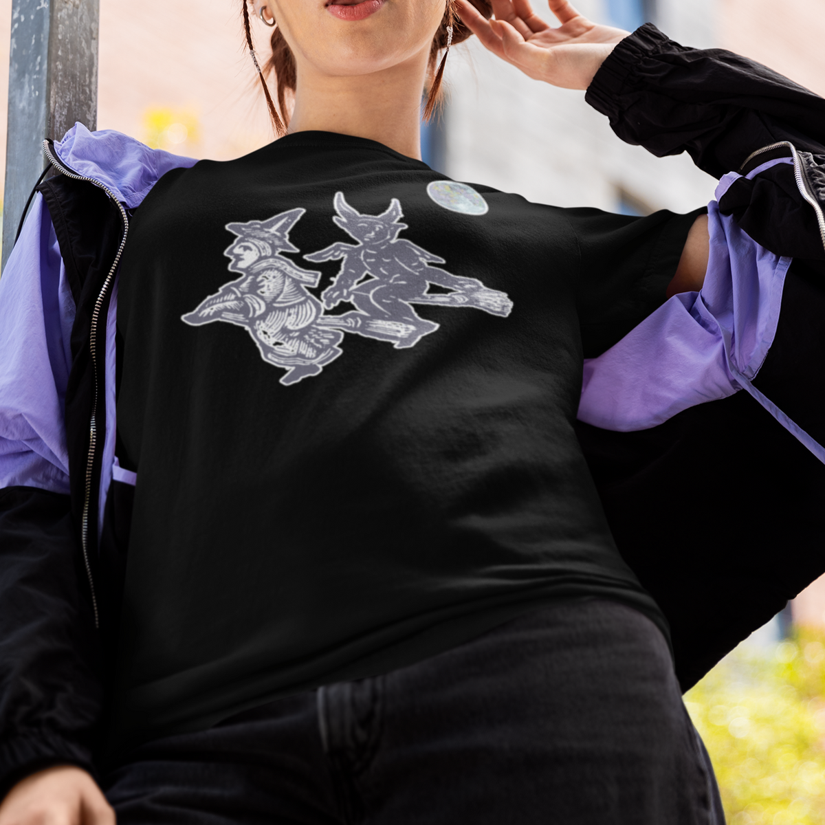 broomstick | witchy feminist t-shirt