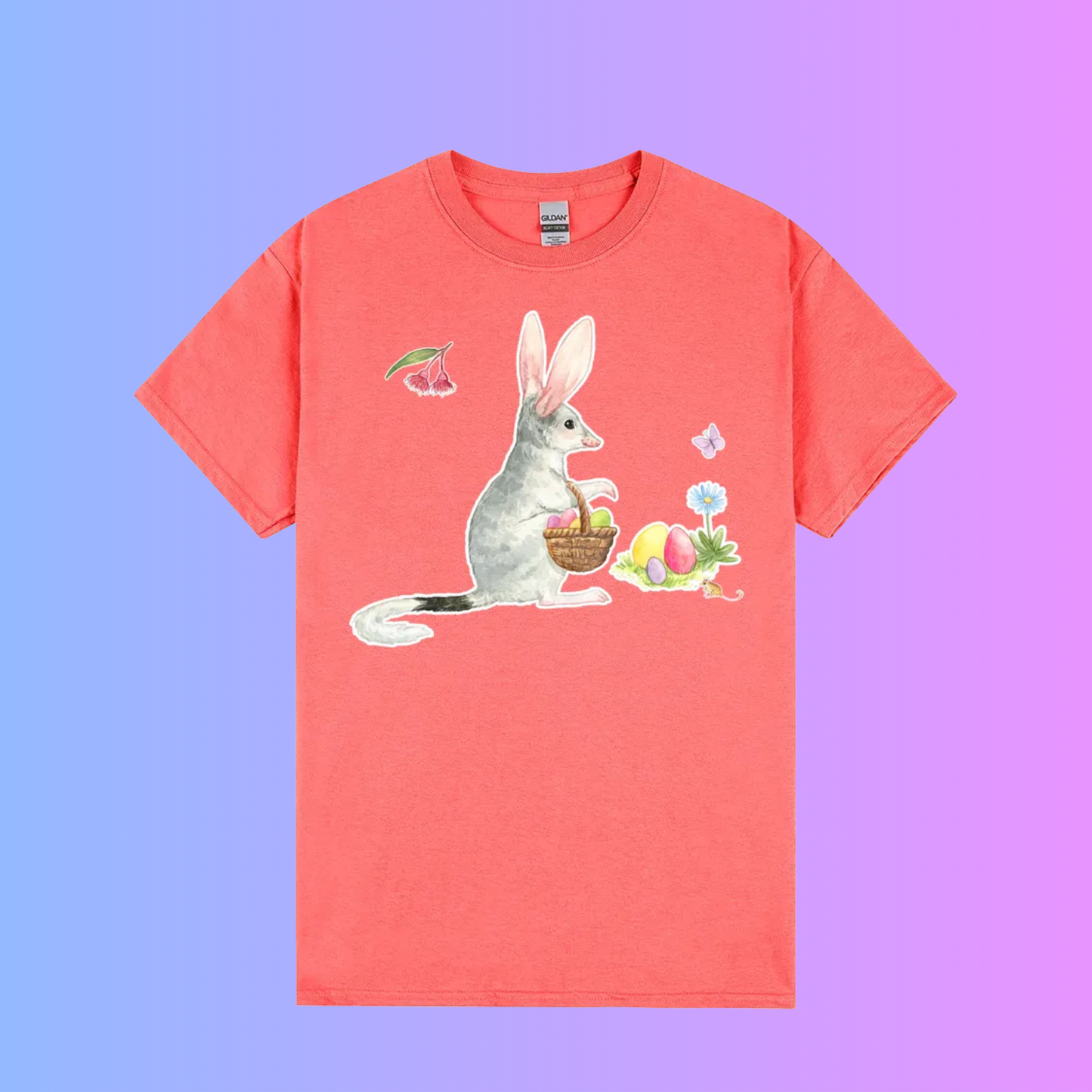 easter bilby - adult gildan tee