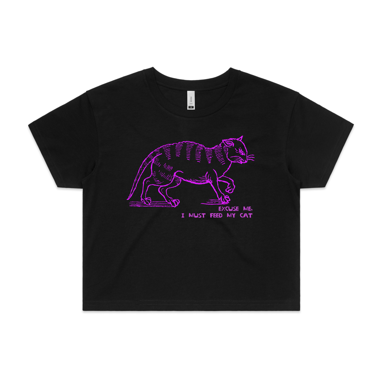 I must feed my cat | vintage design t-shirt