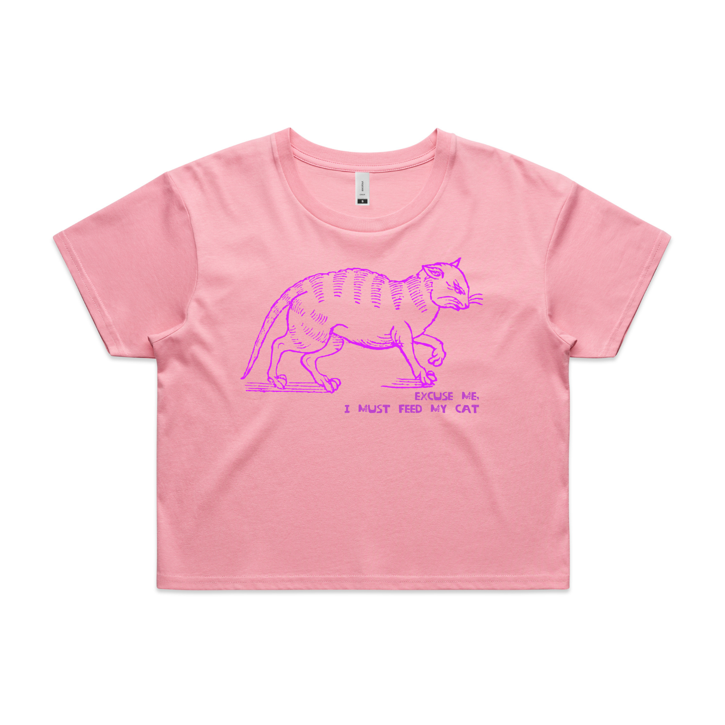 I must feed my cat | vintage design t-shirt