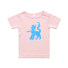 May my dog also attend witchy dog lover baby wee tee in pink — fthis