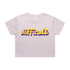 difficult | bold typography tee feminists speak up - crop