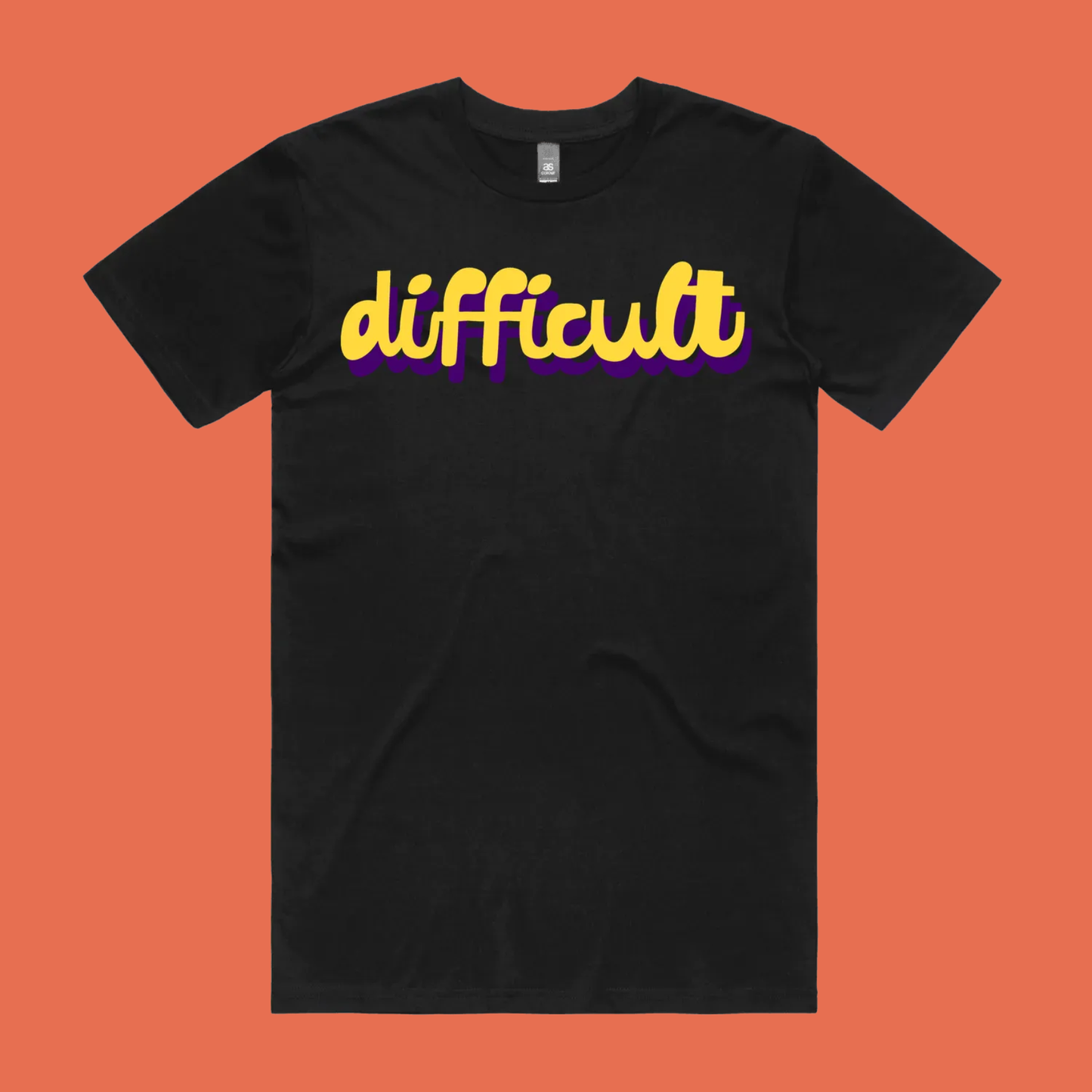 difficult tee - feminists speak up - staple