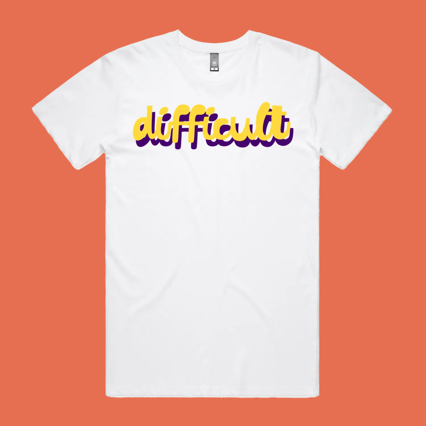 difficult tee - feminists speak up - staple