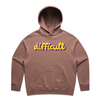 difficult | bold typography hoodie - feminists speak up