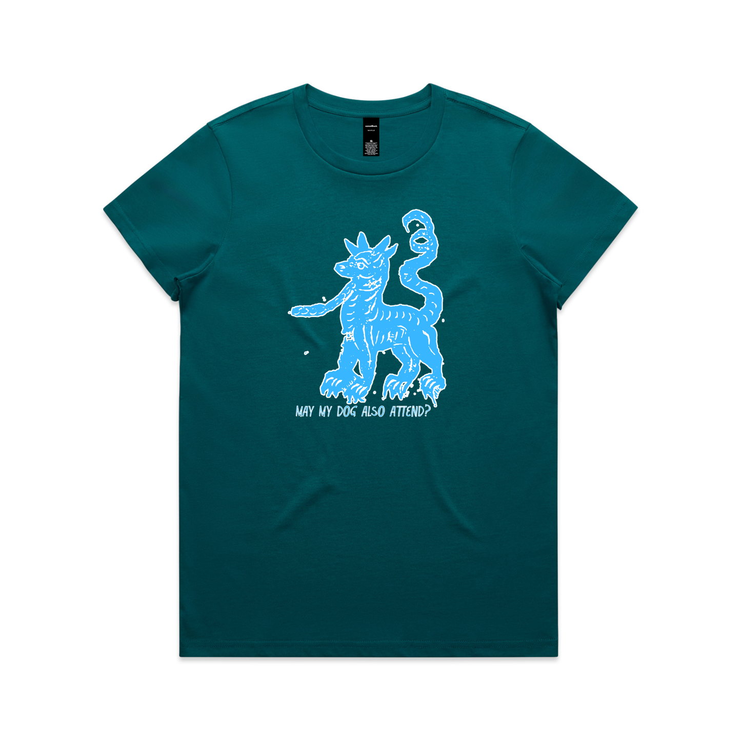may my dog also attend? | witchy dog lover tee