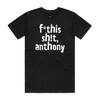 Direct your rage at anthony political t-shirt in black — fthis